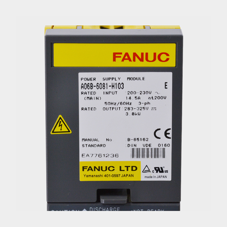 Popular Design for Fanuc Cooling Fan - Japan original fanuc power supply module A06B-6081-H103 – Weite detail pictures